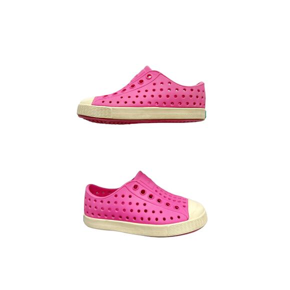 Native Pink Jefferson Sneakers Size 6c - Picture 4 of 5
